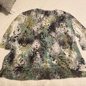 Jess & Jane Printed Blouse